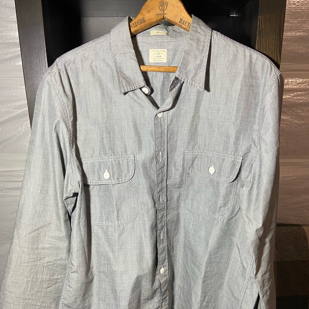 J crew slim fit button down shirt